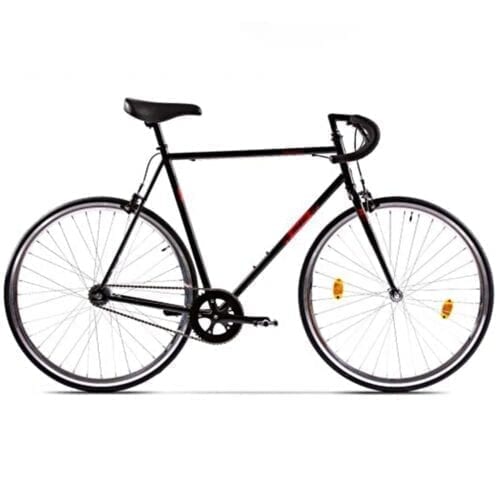 Bicicleta Pegas Clasic 2S Drop Man, cadru CrMo 24inch, 2 viteze, roti 28inch, culoare negru, CLASIC2SM-D61BLK