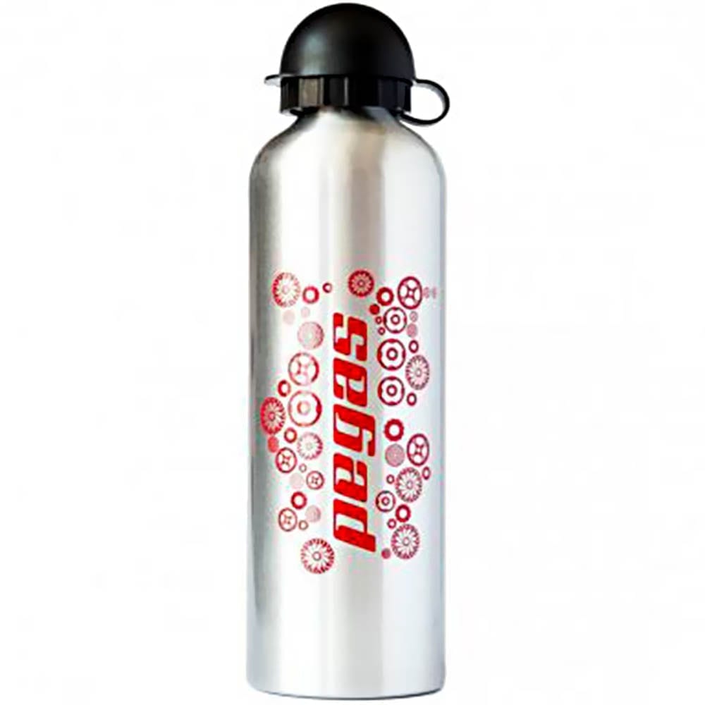 Bidon de apa Pegas CSB-513L, capacitate 750ml, material aluminiu, culoare argintiu, F14CSB513L-SIL