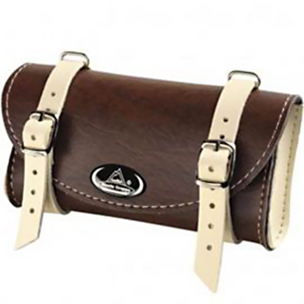 Borseta Montegrappa 0016SCCR, culoare maro inchis/crem