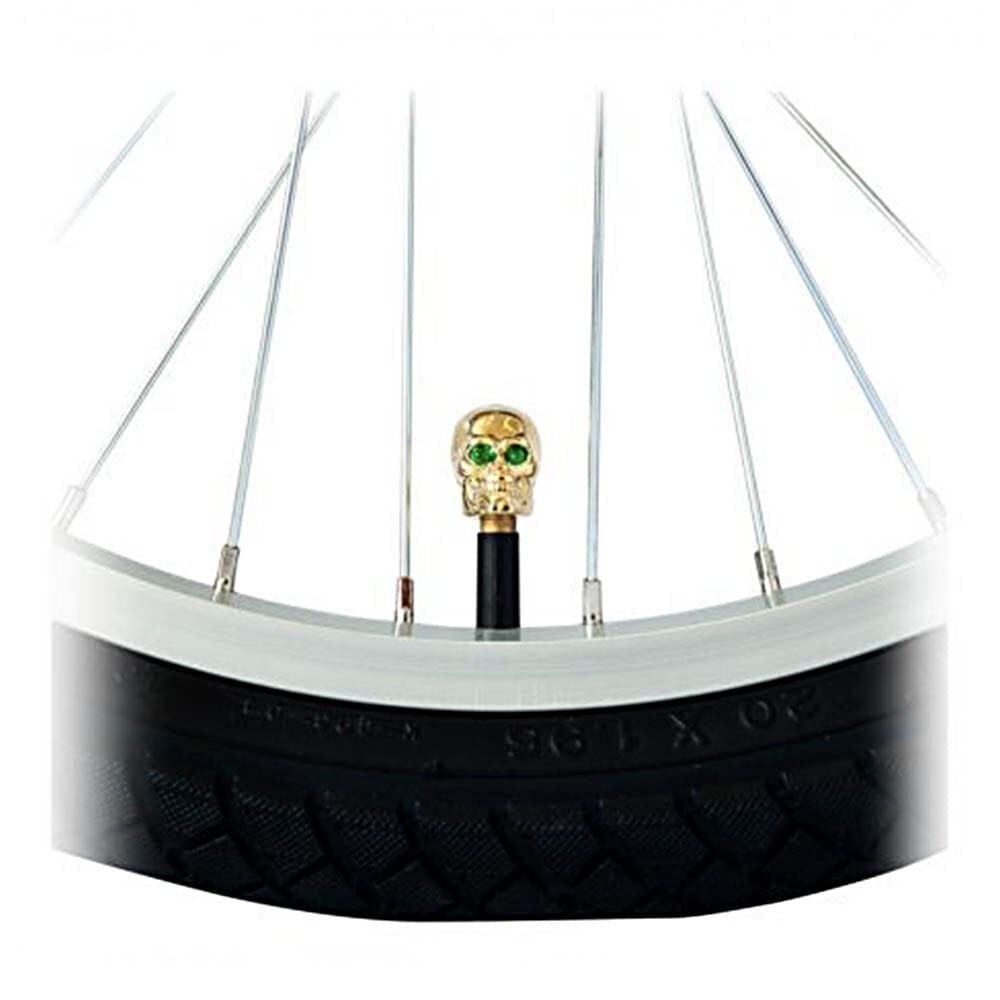 Capac Valva Craniu, Auriu / Verde, C06CSAC11-GID-GN