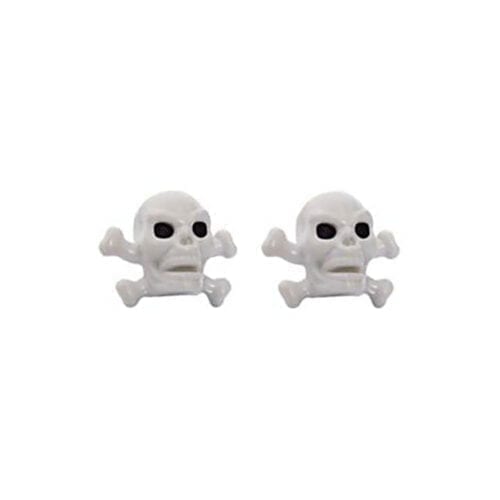 Capac Valva Craniu si Oase, 2 buc, Plastic, Alb, NZ-KULO-WH