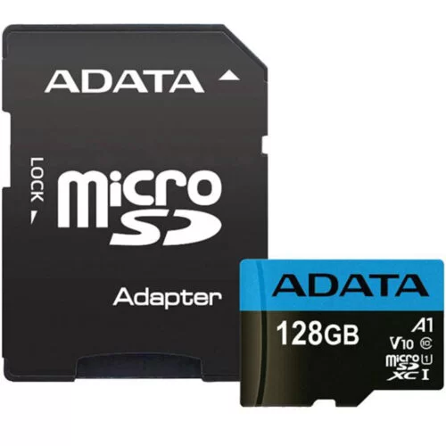 Card de memorie Adata Premier MicroSDXC, 128GB, Clasa 10 + Adaptor SD