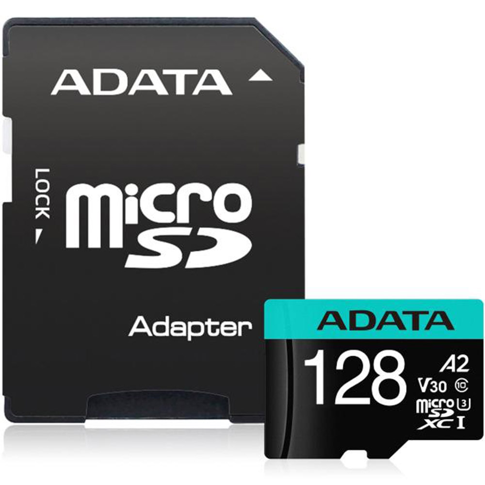 Card de memorie Adata Premier Pro MicroSDXC, 128GB, Clasa 10 + Adaptor SD