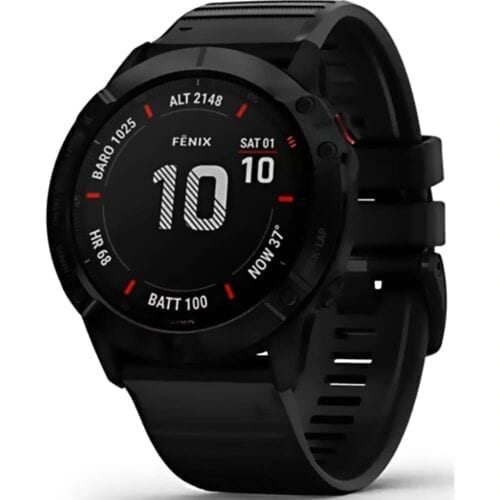Ceas Smartwatch Garmin Fenix 6X Pro, 51 mm, Black, 010-02157-01