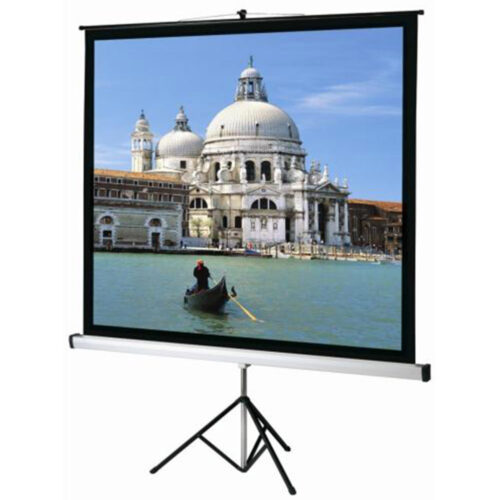 Ecran de proiectie cu trepied Sopar Junior SP1120, 125cm x 125cm
