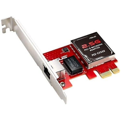 Placa de retea Asus PCE-C2500, 2.5GBase-T, PCIe, 10/100/1000/2500Mbps, PCE-C2500