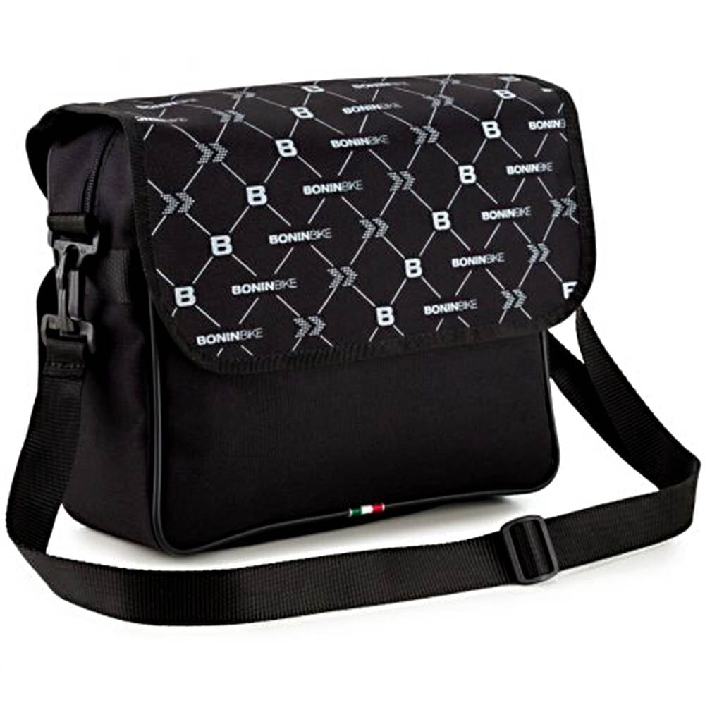 Geanta laterala Bonin Messenger, 29X10X25, culoare negru, CVB650