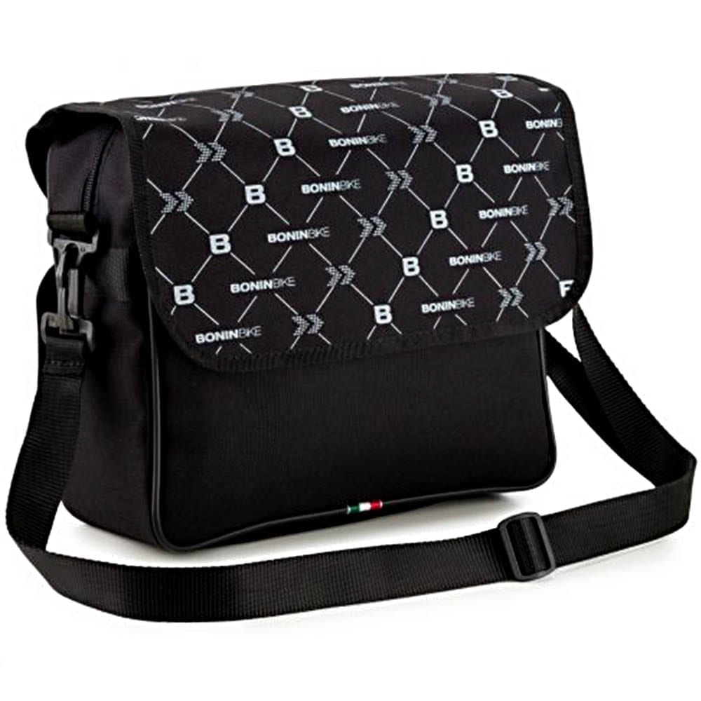 Geanta laterala Bonin Messenger, 29X10X25, culoare negru, CVB650
