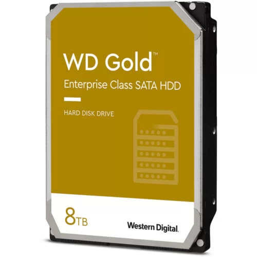 Hdd intern WD Gold, 3.5 inch, 8TB, SATA3, 7200Rpm, 256MB, WD8004FRYZ