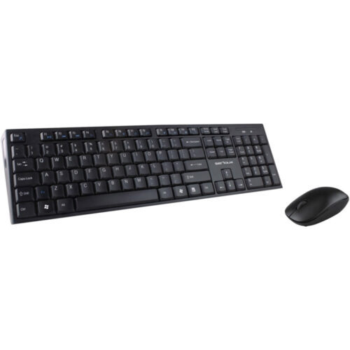 Kit Tastatura si Mouse Serioux NK9800WR, wireless 2.4GHz, US layout, USB