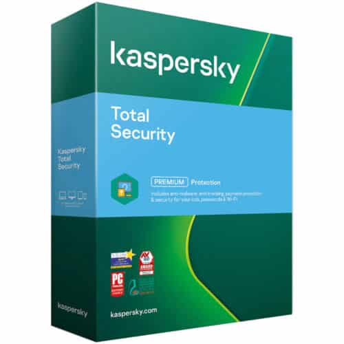Licenta retail Kaspersky Total Security, licenta noua, 1 an, 1 dispozitiv, box