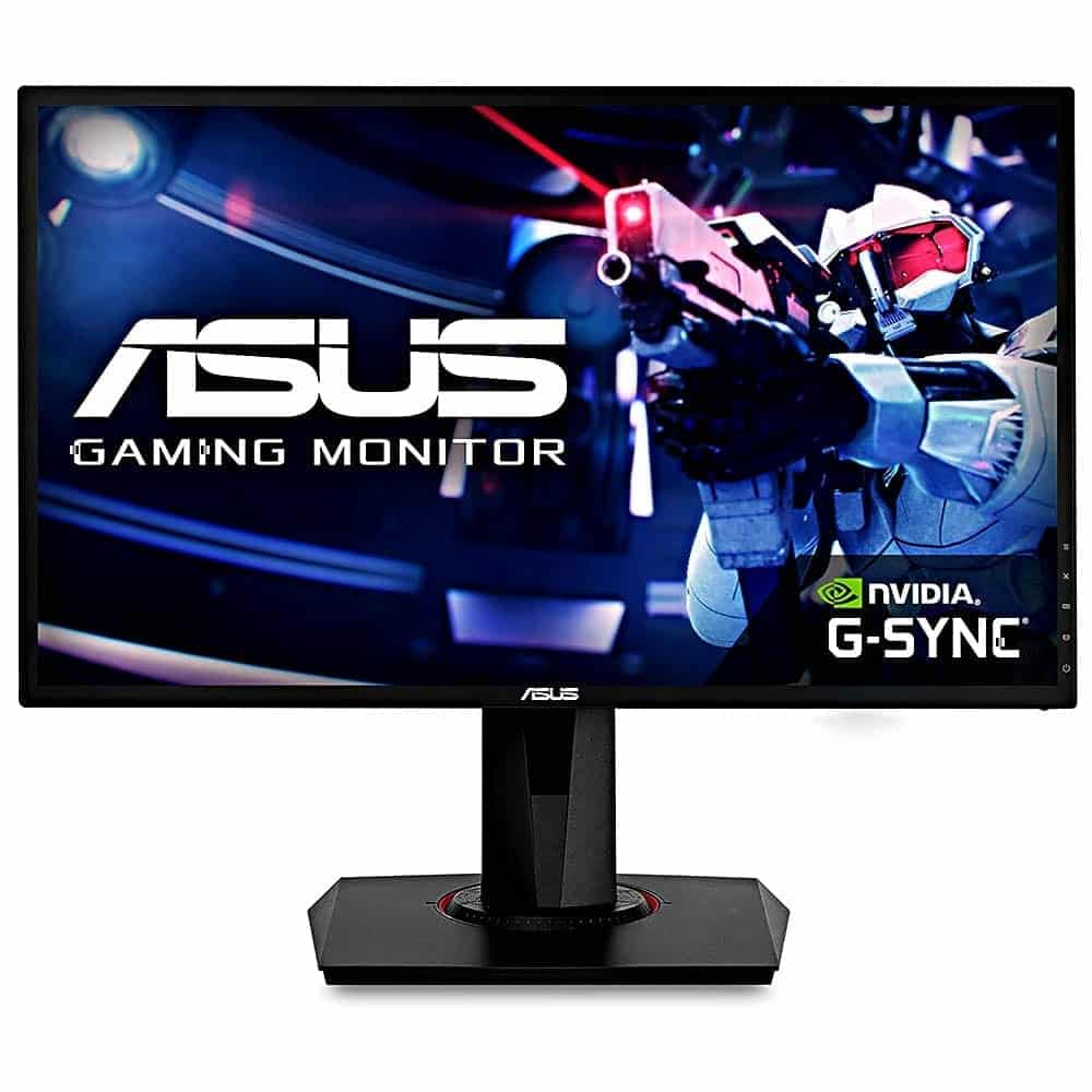 Monitor gaming Asus VG248QG, 24”, TN WLED, Full HD 1920x1080, 0.5ms, 165Hz, HDMI, negru, VG248QG