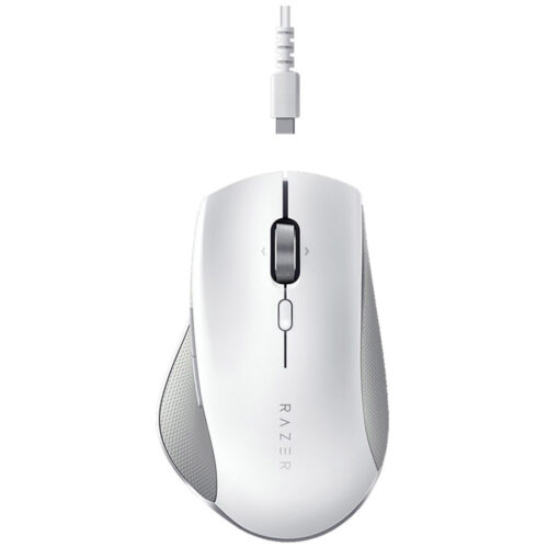 Mouse wireless Razer Pro Click, Ergonomic, Multidevice, Bluetooth, Alb, RZ01-02990100-R3M1