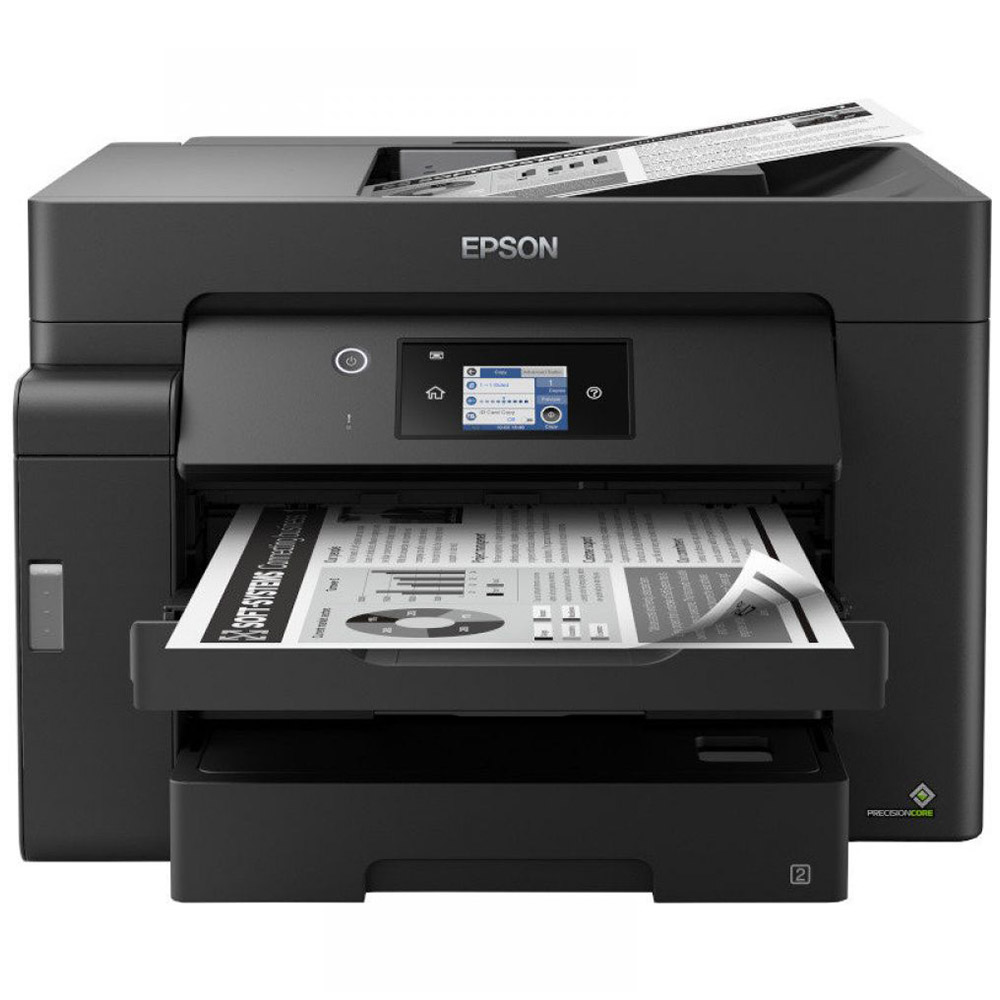 Multifunctional Inkjet Monocrom Epson EcoTank M15140, Duplex, Retea, Wireless, A3+, C11CJ41402