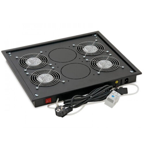 Panou ventilatie Triton pentru rack de podea 19, 4 ventilatoare, RAC-CH-X04-X3