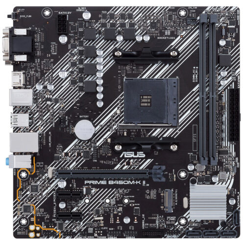 Placa de baza Asus Prime B450M-K II, Socket AM4, DDR4, micro-ATX