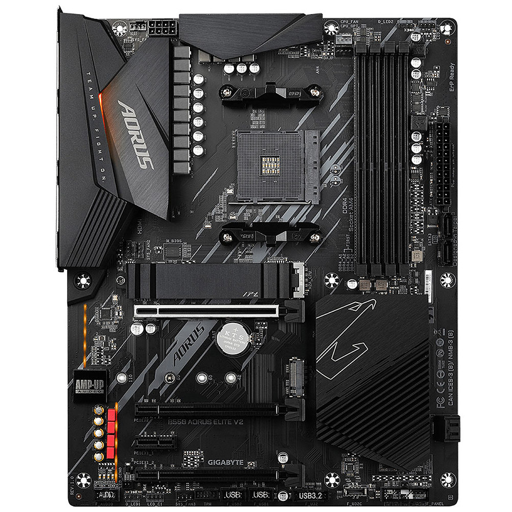 Placa de baza Gigabyte B550 Aorus Elite V2, Socket AM4, DDR4, ATX