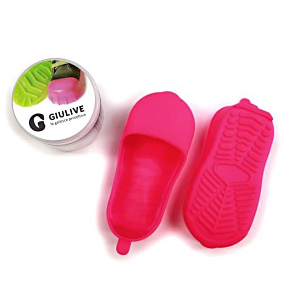 Protectie pentru incaltaminte din silicon Nfun, marime L 34-37, culoare roz, NFCVG004