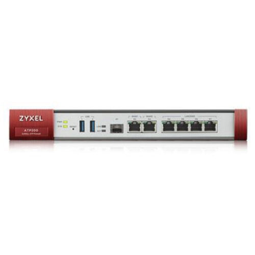 Router wireless Zyxel ATP200 Firewall 10/100/1000, 4 LAN, 2 WAN, ATP200-EU0102F