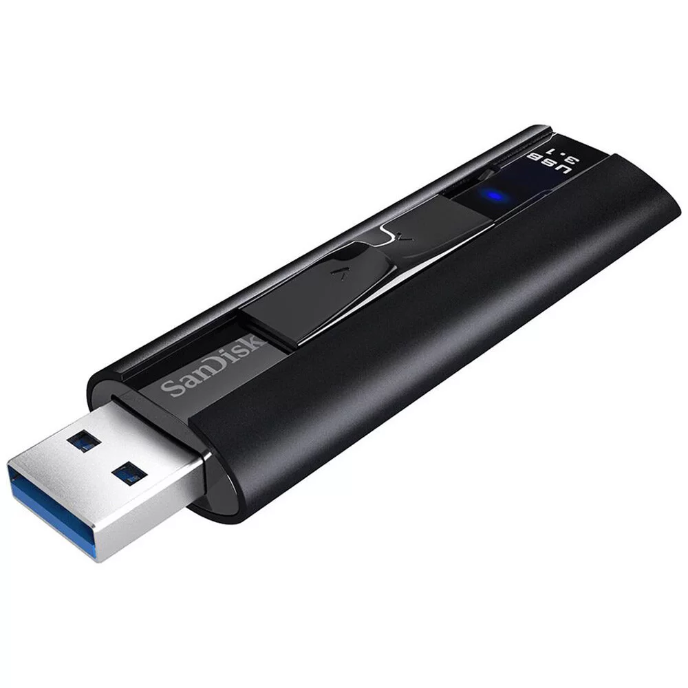 Stick USB SanDisk Extreme PRO, 128GB, USB-A 3.1, Black, SDCZ880-128G-G46