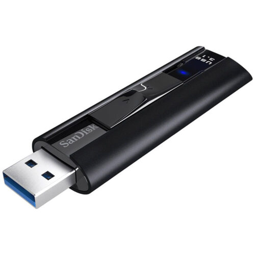 Stick USB SanDisk Extreme PRO, 128GB, USB-A 3.1, Black, SDCZ880-128G-G46