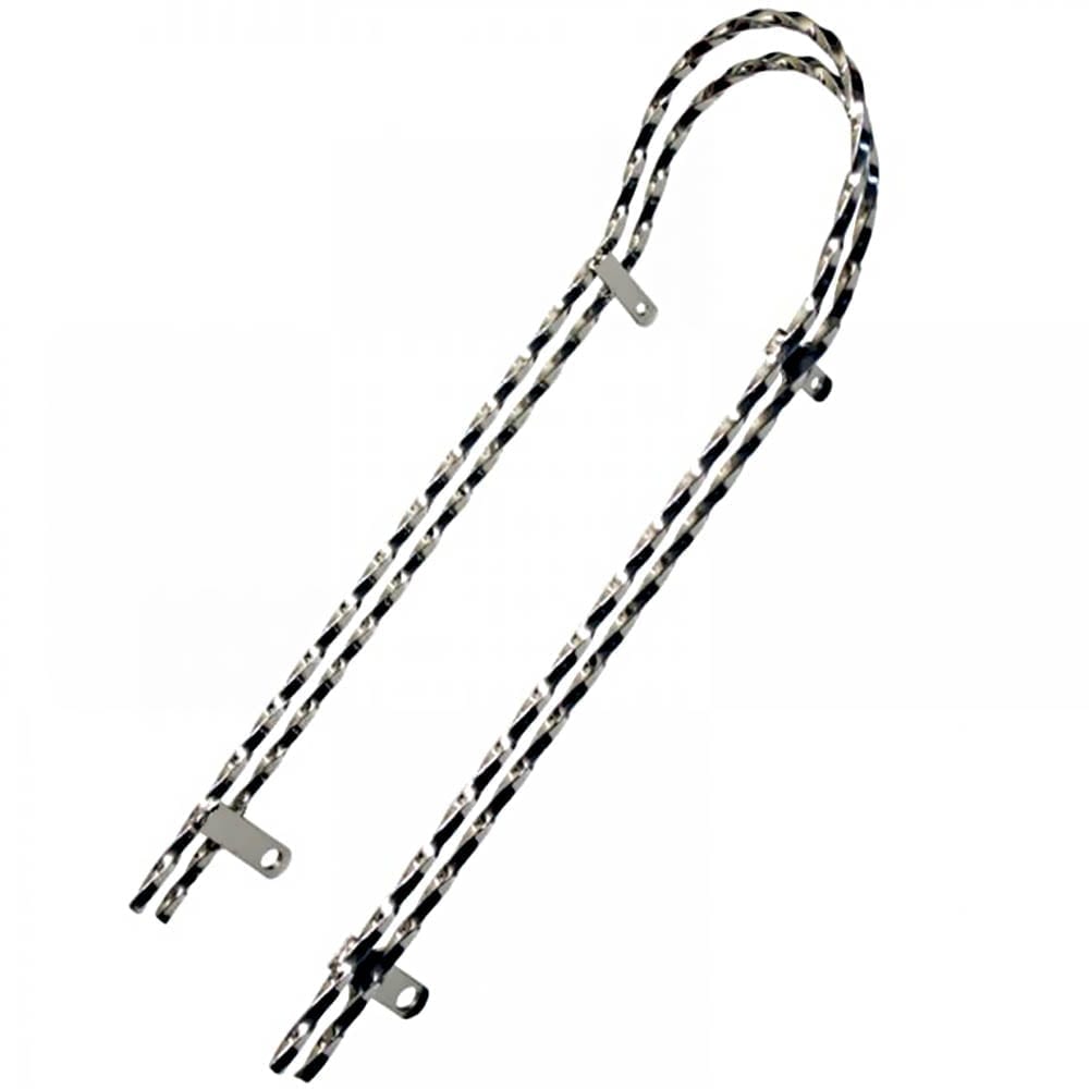Suport sa Pegas Sissy Bar, lungime 460mm, culoare crom, compatibil Pegas Strada Mini, NX-CC24DTW-CP