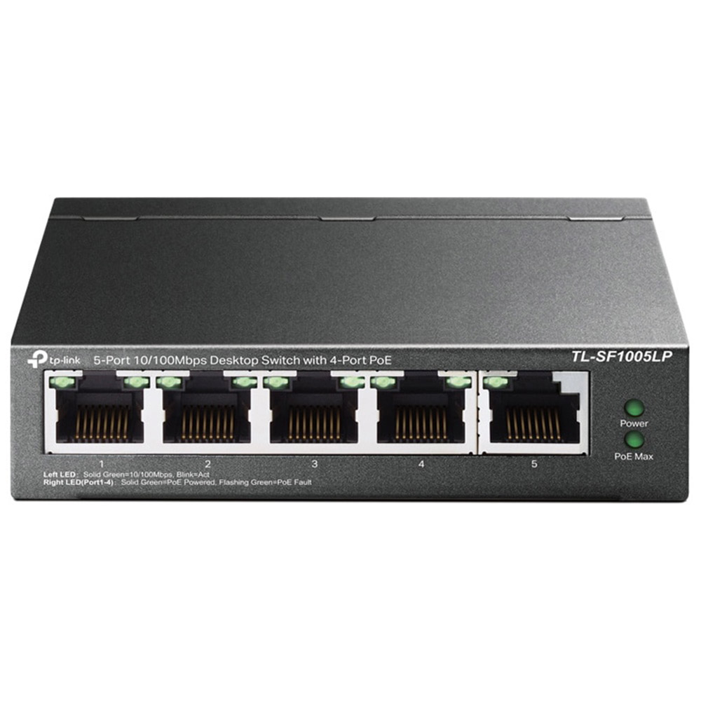 Switch TP-Link TL-SF1005LP, 5 porturi 10/100Mbps