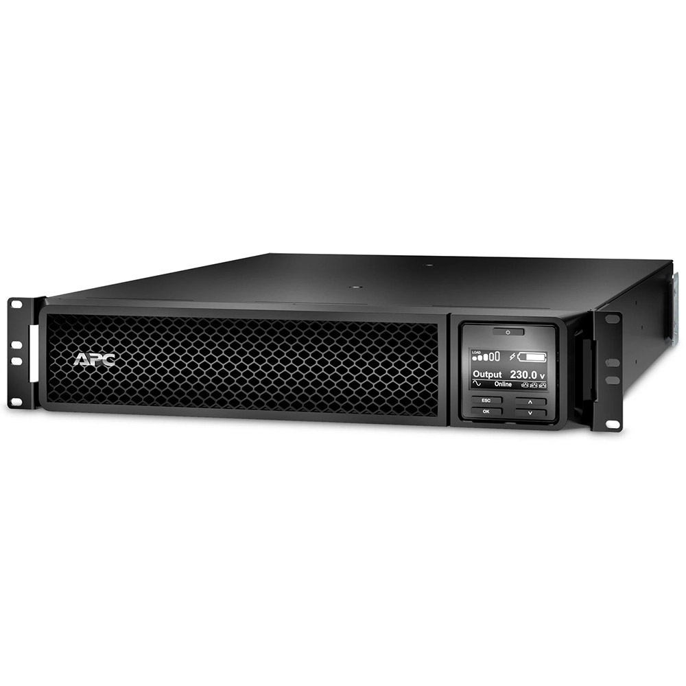 UPS APC Smart-UPS SRT online, dubla-conversie, 2200VA, 1980W, 10 conectori, SRT2200RMXLI