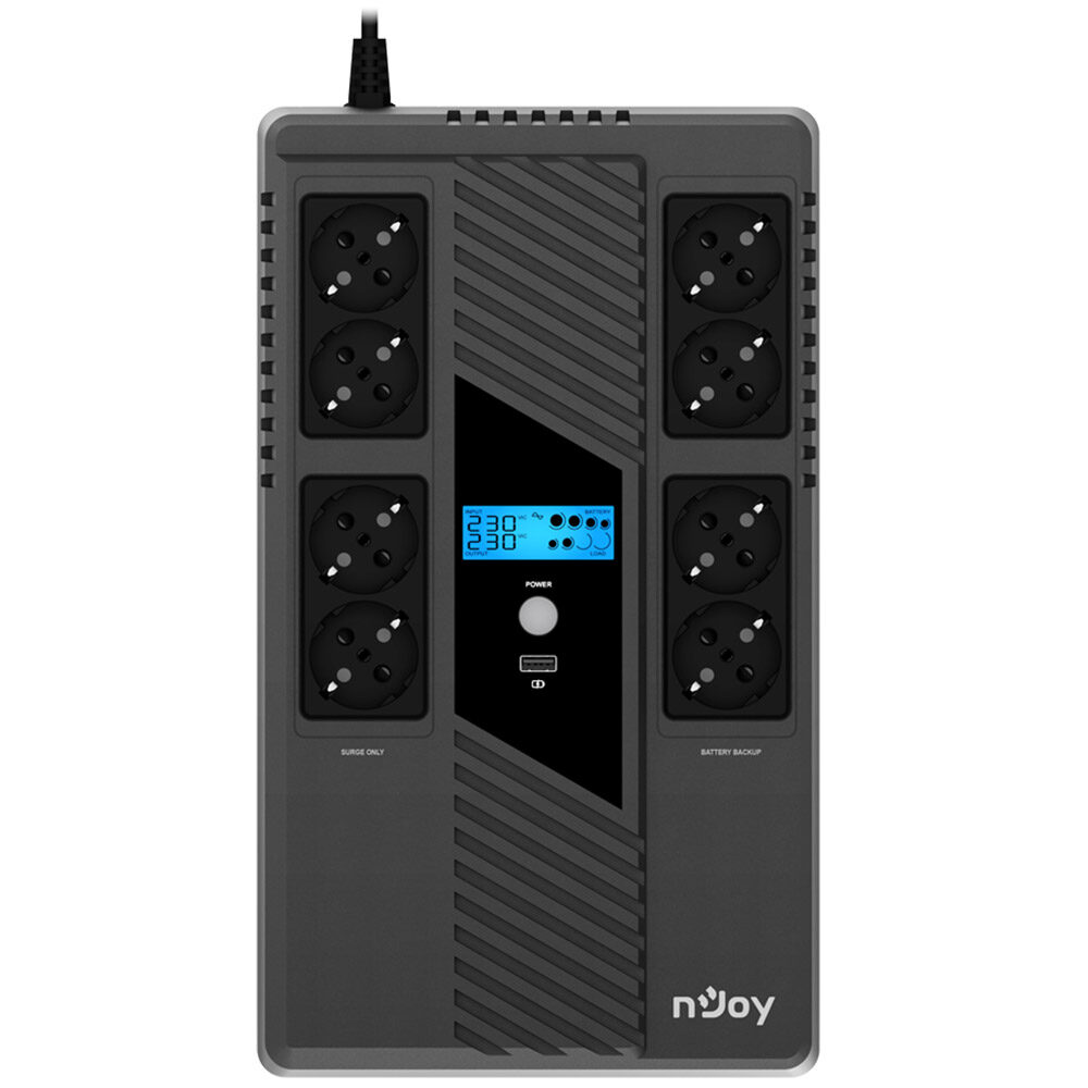 UPS nJoy Token, 800VA, 480W, 60Hz, UPCSBLS680TTOAZ01B