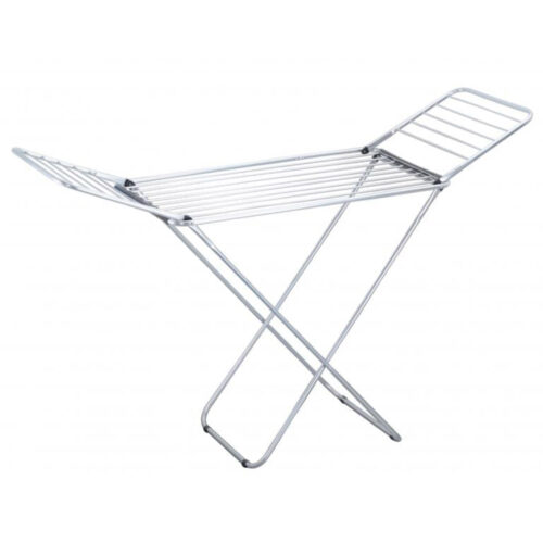 Uscator de rufe clasic, metalic, 18 metri, Argintiu, HR-LI-WR1008