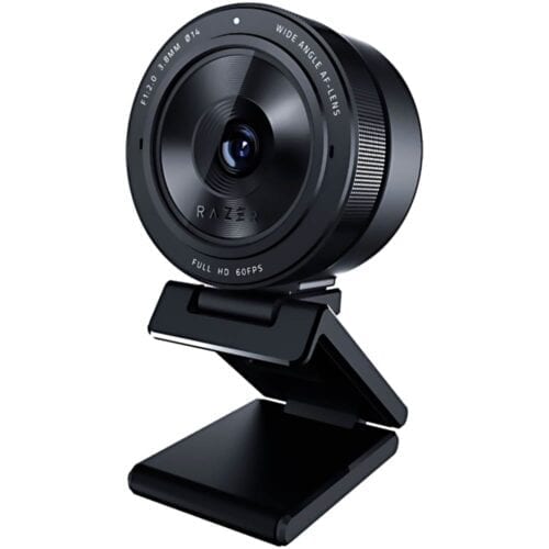 Camera web Razer Kiyo Pro, USB webcam, Lumina LED adaptiva, 1080p, 30FPS, Negru