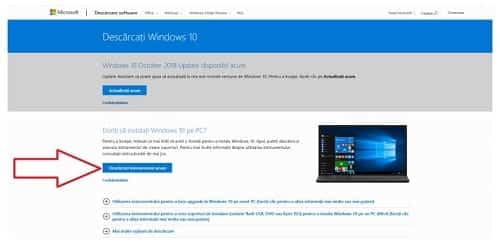 Descarcare Windows 10