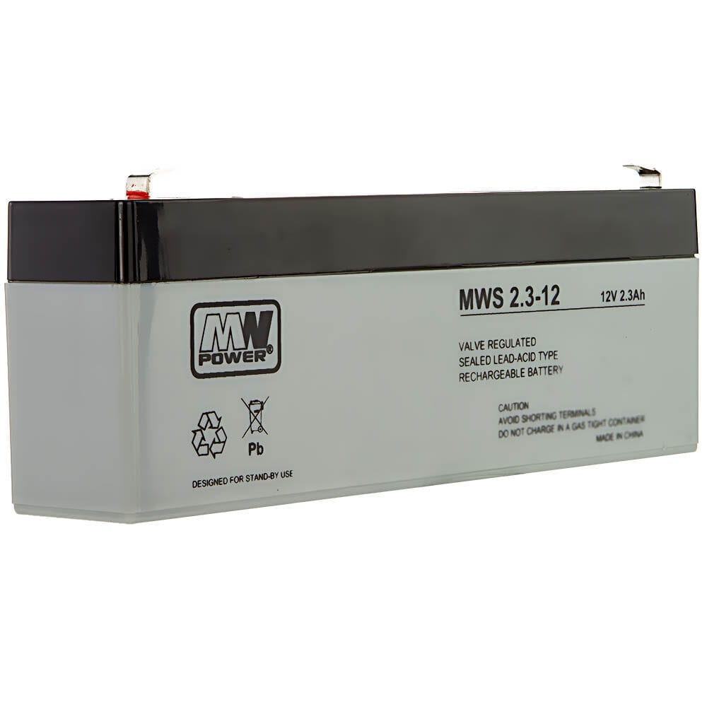 Acumulator AGM, 2.3Ah, 12V, seria MW Power, MWS2.3-12