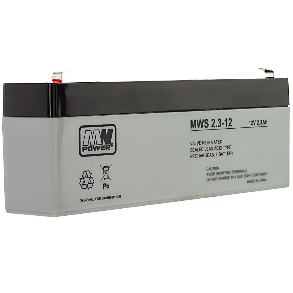 Acumulator AGM, 2.3Ah, 12V, seria MW Power, MWS2.3-12