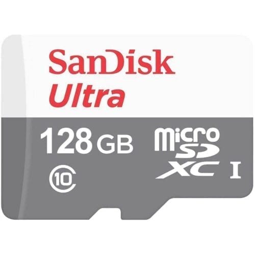 Card de memorie SanDisk Ultra MicroSD, 128GB, Clasa 10, SDSQUNR-128G-GN6TA
