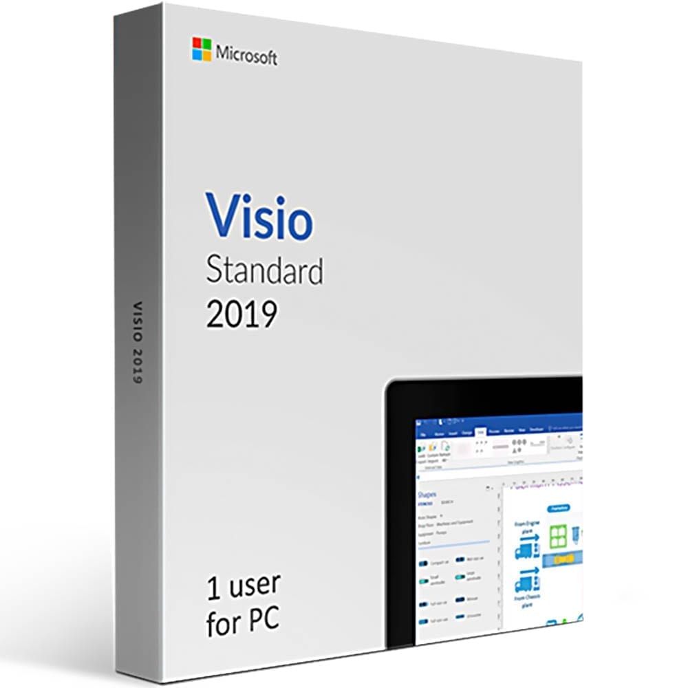 Licenta electronica Microsoft Visio Standard 2019