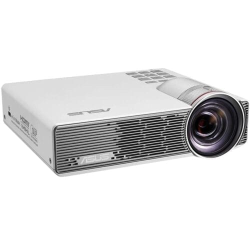 Videoproiector portabil Asus P3B, 800 lumeni, WXGA 1280x800, HDMI, MHL, alb, 90LJ0070-B10120