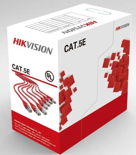 Cablu U/UTP cat. 5E Hikvision