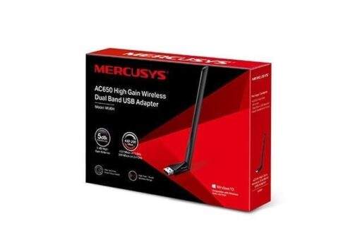 MERCUSYS Adaptor USB Dual Band High Speed Wireless AC650