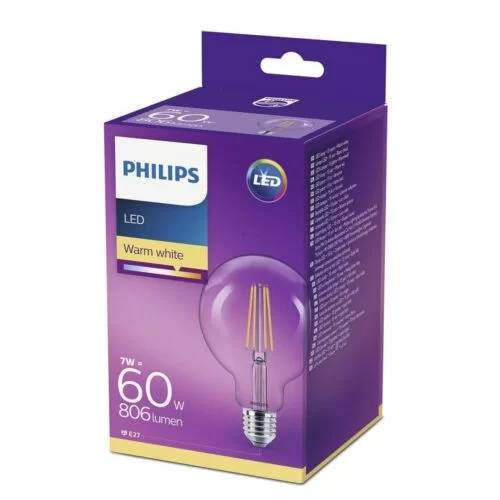 Bec LED vintage Philips Glob