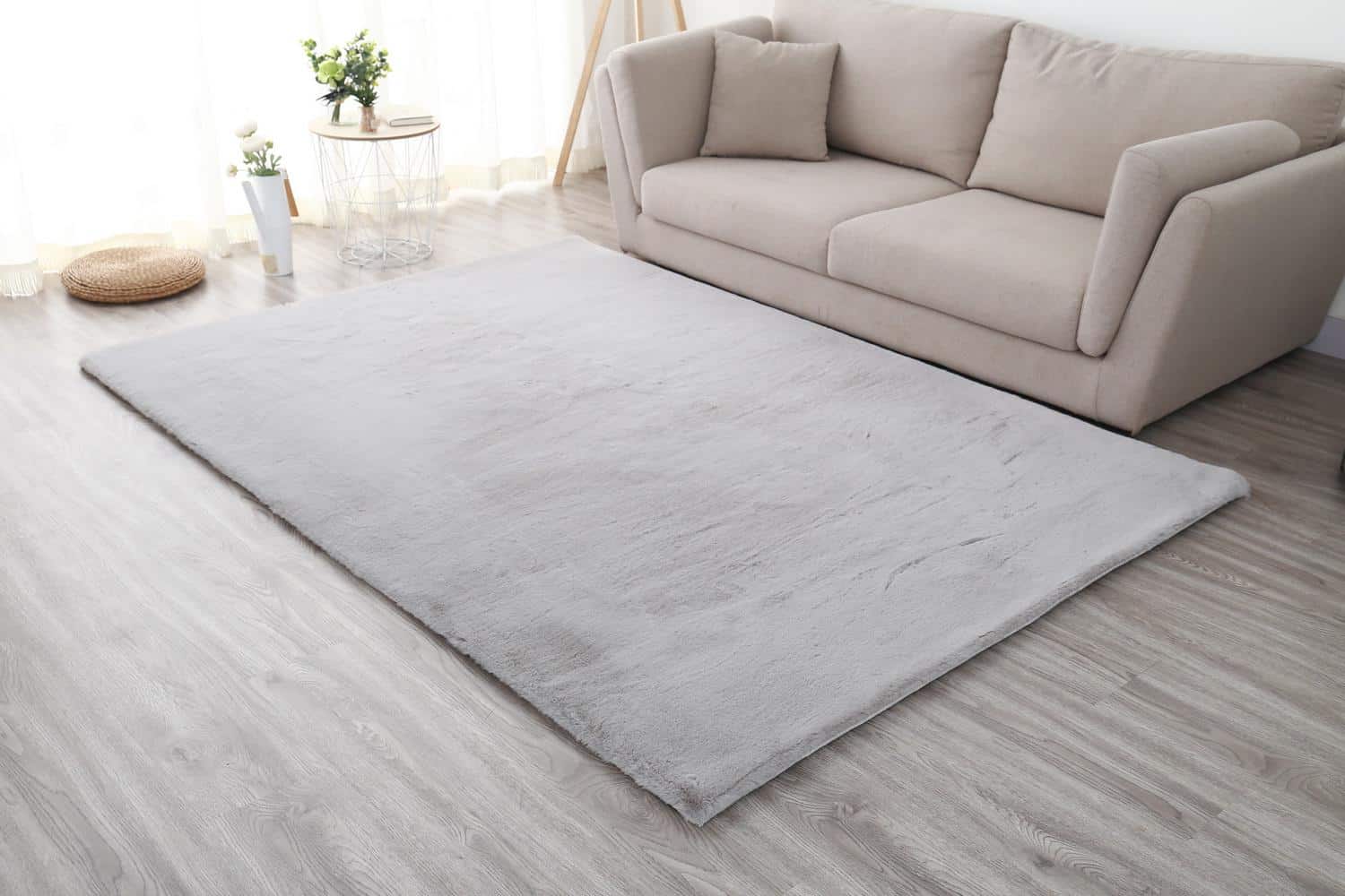 Covor Heinner Shaggy soft blanita 50x90 cm