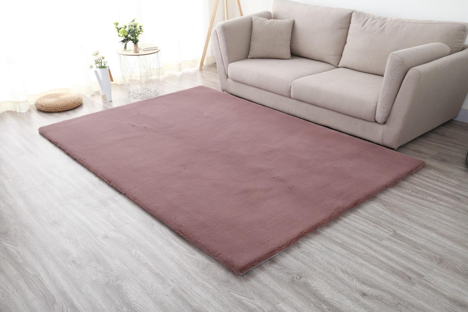 Covor Heinner Shaggy soft blanita 50x90 cm