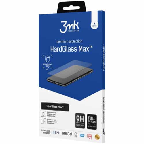 Folie Sticla 3MK HardGlass Max, pentru iPhone 11/XR, Full Cover, Negru