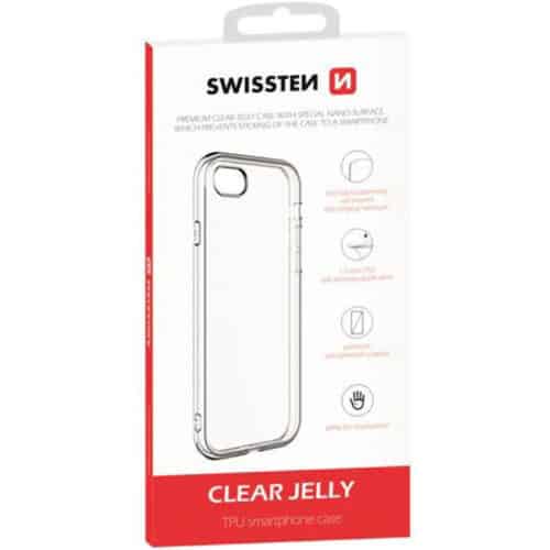 Husa de protectie Swissten Silicon Slim pentru iPhone 7/8/SE 2, Transparent