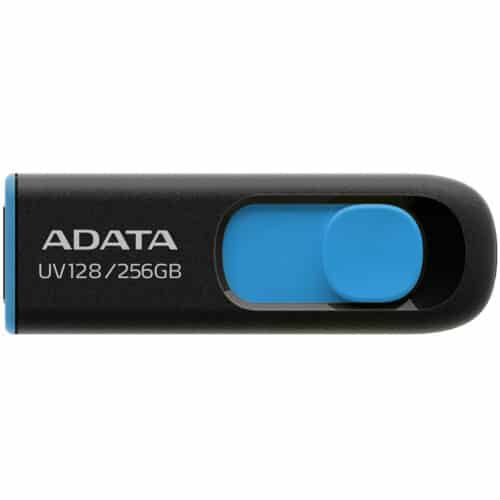 Memorie USB ADATA UV128, 128GB, USB 3.1, Negru / Albastru
