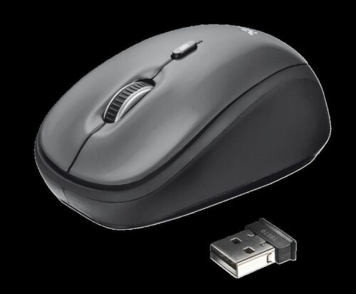 Mouse fara fir Trust Yvi Wireless Mouse - black