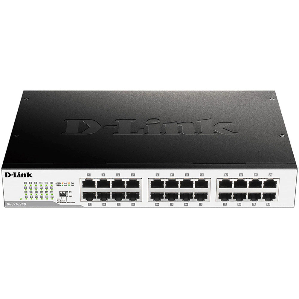 Switch Gigabit D-Link DGS-1024D, 48 Gbps, 24 x RJ45