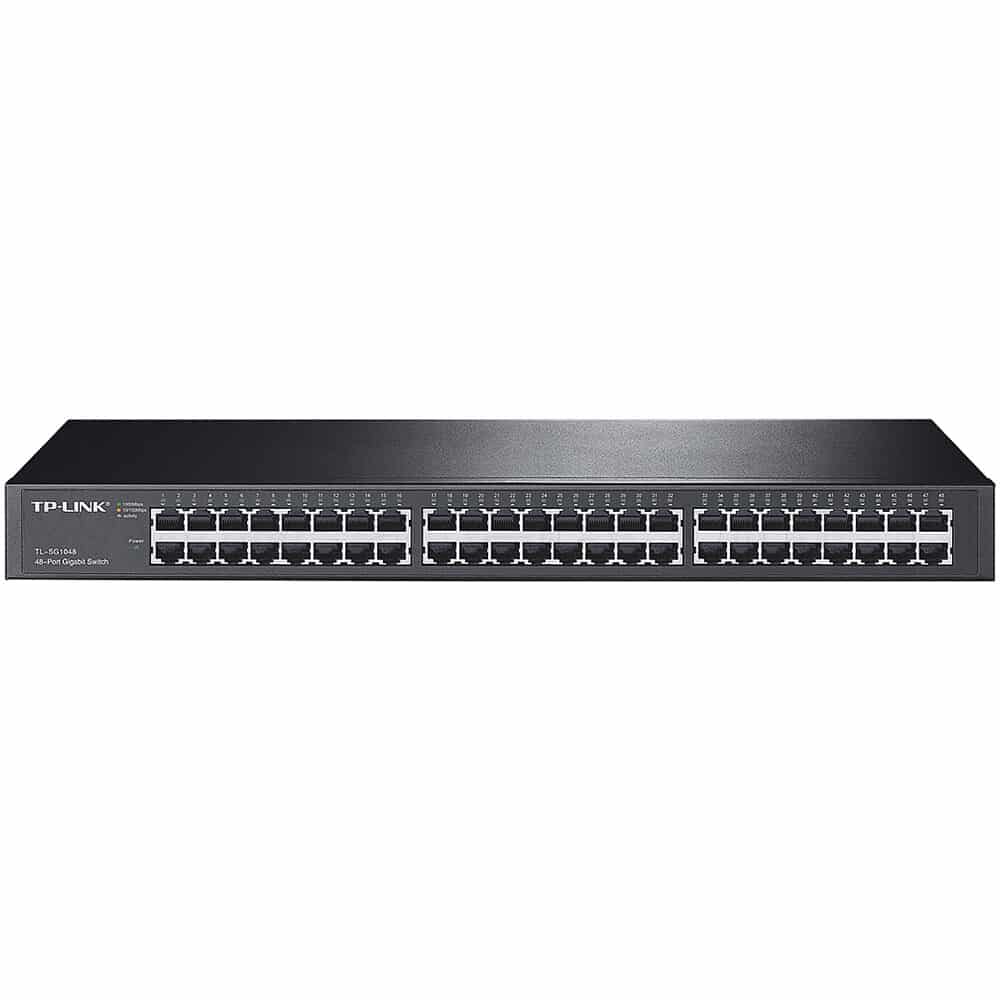 Switch TP-LINK TL-SF1048, 48 x 10/100Mbps, Rackmount, metal
