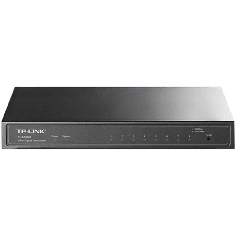 Switch Tp-Link TL-SG2008P, Gigabit, 8 Porturi, PoE