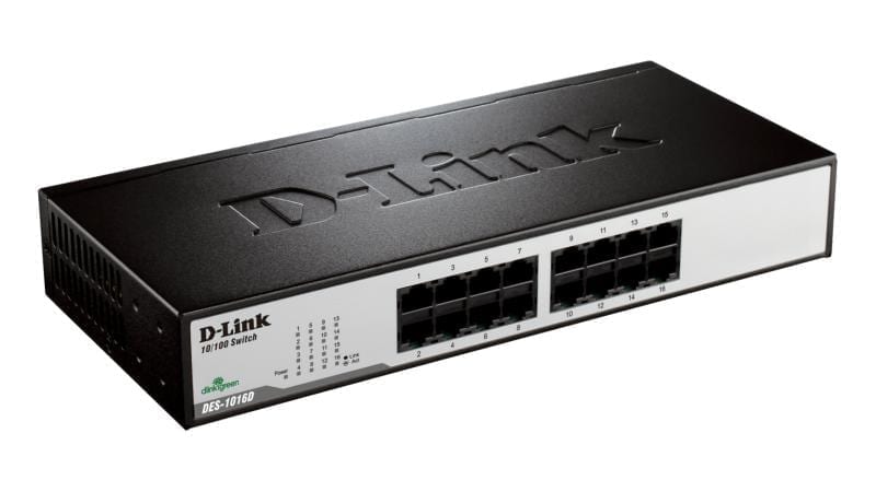16 porturi 10/100Mbps